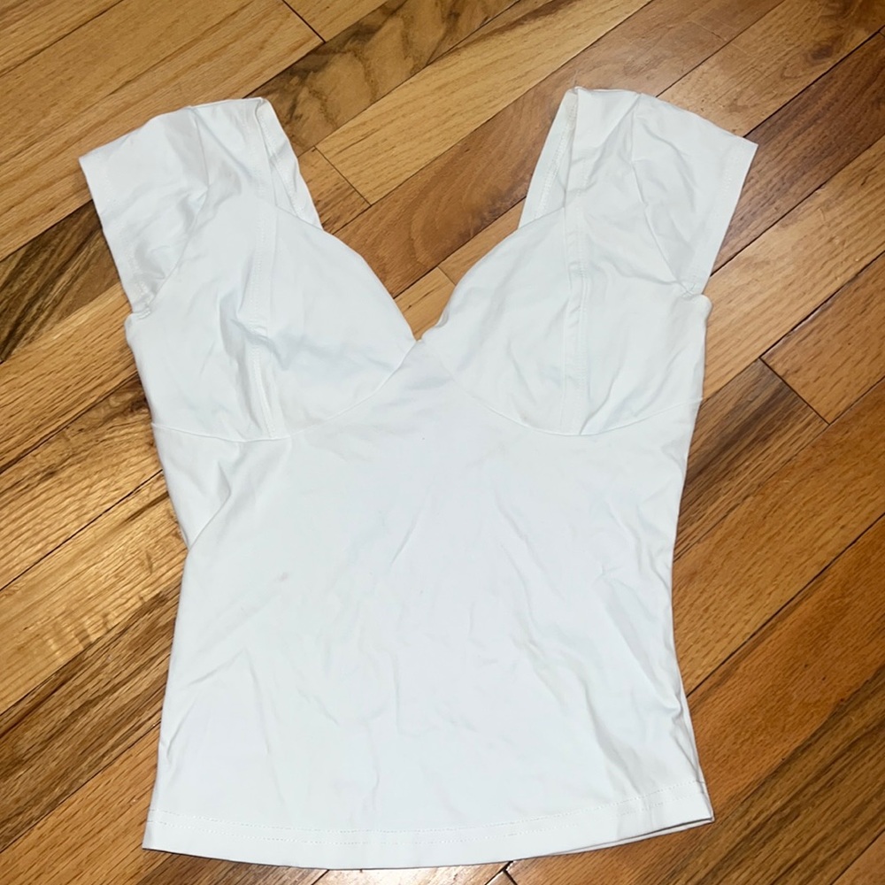 Seamless White Top